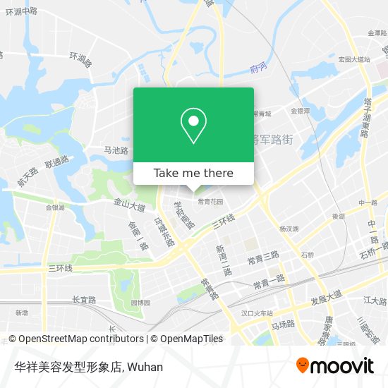 华祥美容发型形象店 map