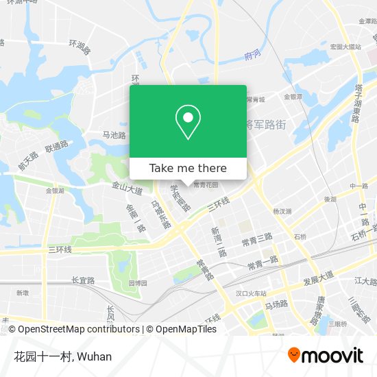 花园十一村 map
