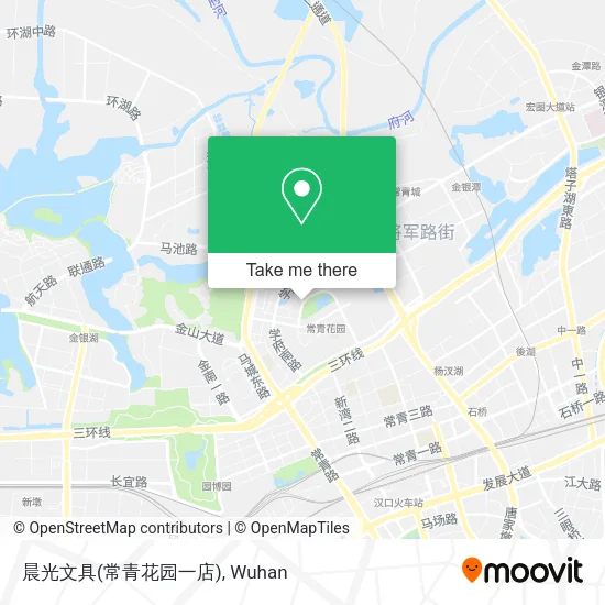 晨光文具(常青花园一店) map