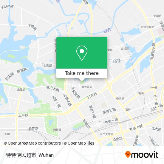 特特便民超市 map