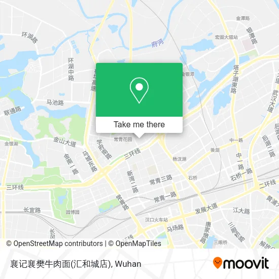 襄记襄樊牛肉面(汇和城店) map