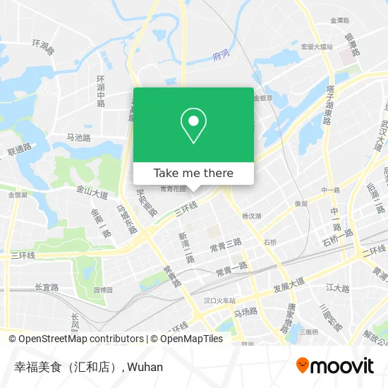 幸福美食（汇和店） map