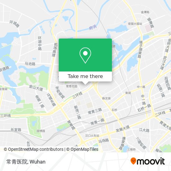 常青医院 map
