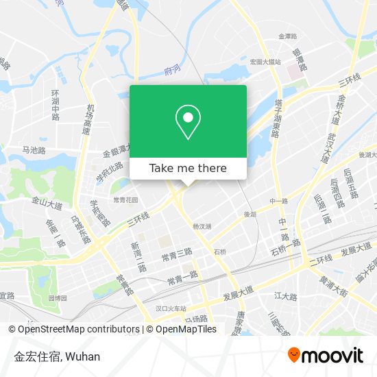 金宏住宿 map
