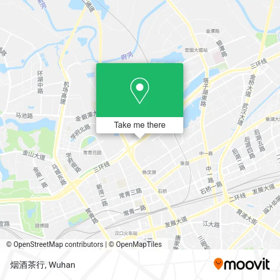 烟酒茶行 map