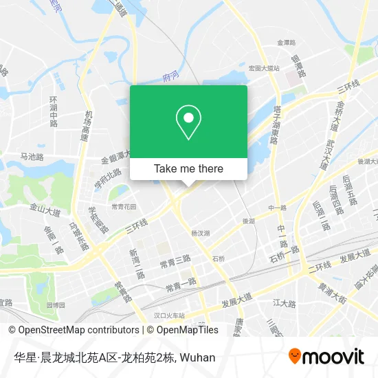 华星·晨龙城北苑A区-龙柏苑2栋 map