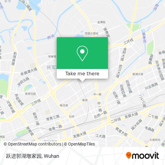 跃进郭湖墩家园 map