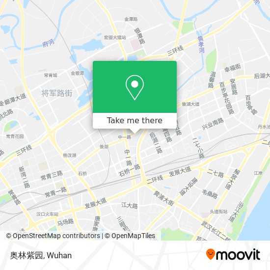 奥林紫园 map