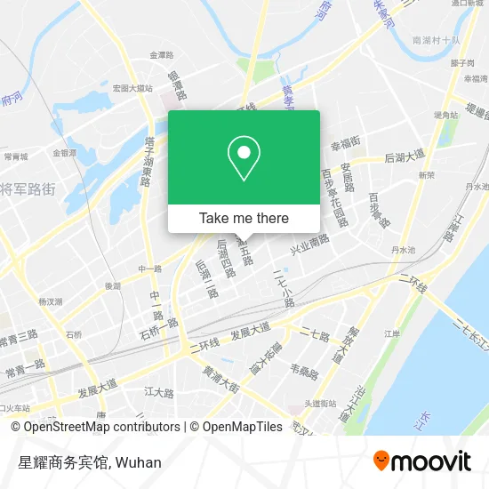 星耀商务宾馆 map
