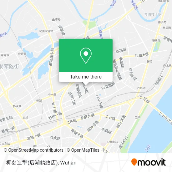 椰岛造型(后湖精致店) map