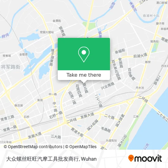 大众螺丝旺旺汽摩工具批发商行 map