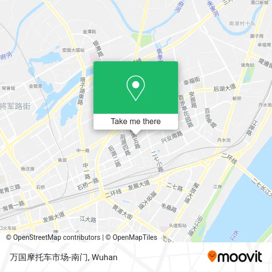 万国摩托车市场-南门 map