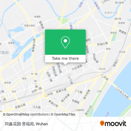 同鑫花园·景福苑 map