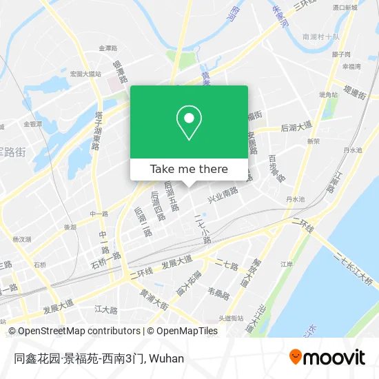 同鑫花园·景福苑-西南3门 map