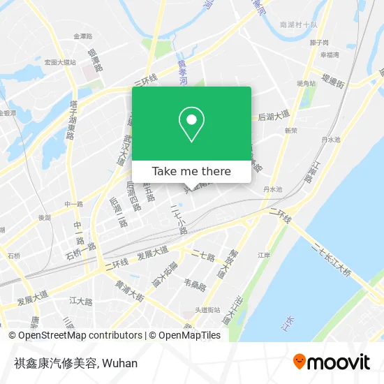 祺鑫康汽修美容 map