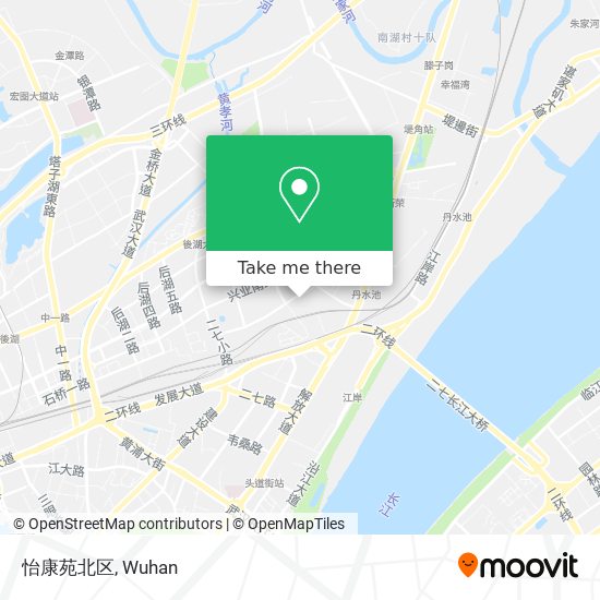 怡康苑北区 map