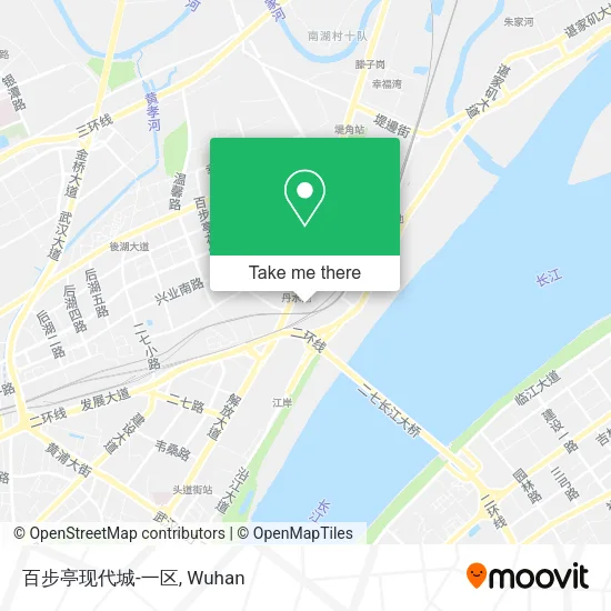 百步亭现代城-一区 map