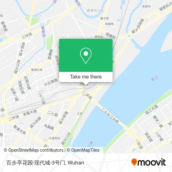 百步亭花园·现代城-3号门 map