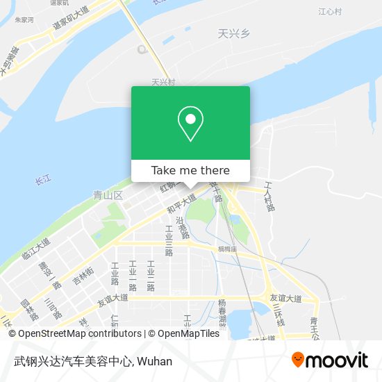 武钢兴达汽车美容中心 map
