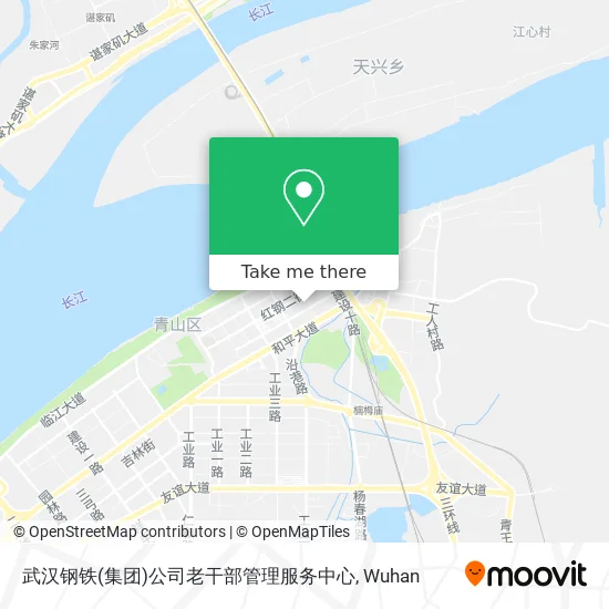 武汉钢铁(集团)公司老干部管理服务中心 map