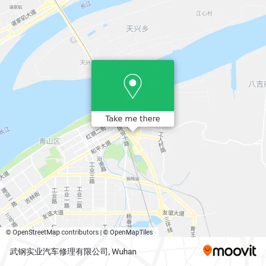 武钢实业汽车修理有限公司 map