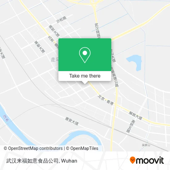 武汉来福如意食品公司 map
