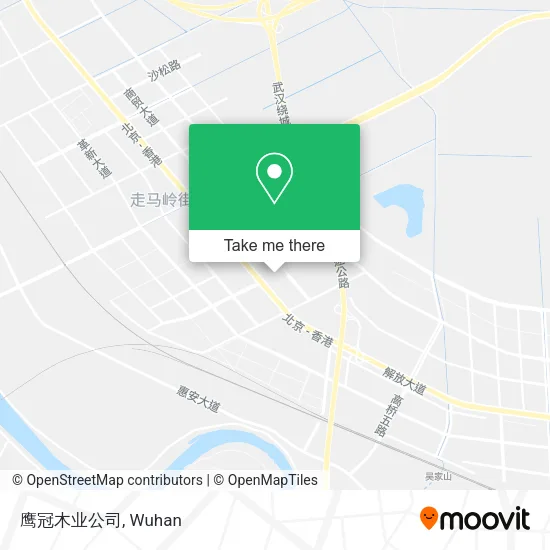 鹰冠木业公司 map