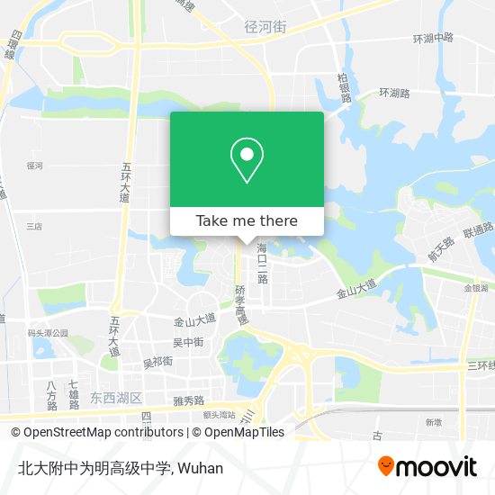北大附中为明高级中学 map