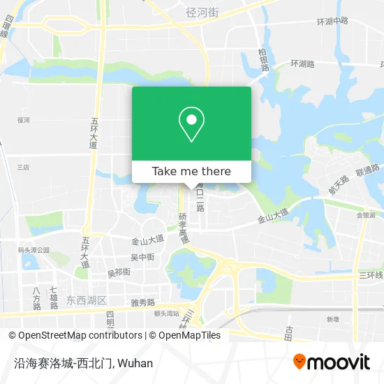 沿海赛洛城-西北门 map