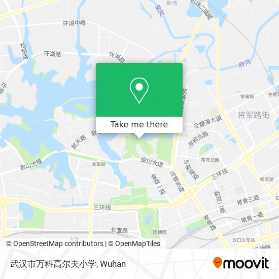 武汉市万科高尔夫小学 map