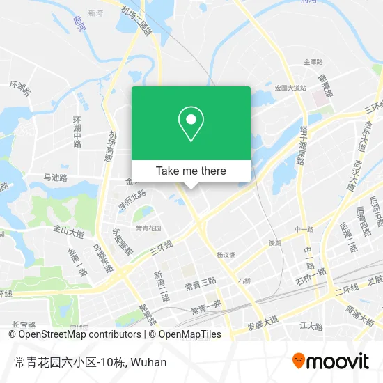 常青花园六小区-10栋 map