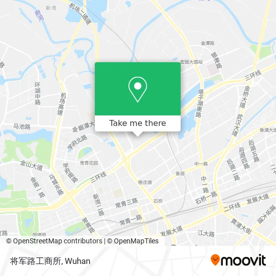 将军路工商所 map