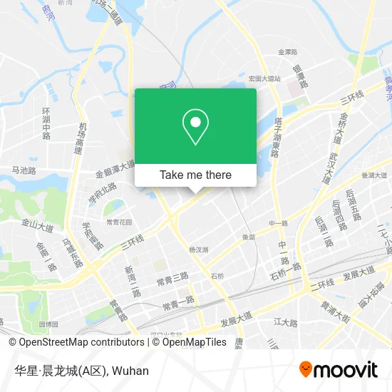 华星·晨龙城(A区) map