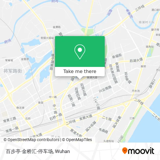 百步亭·金桥汇-停车场 map