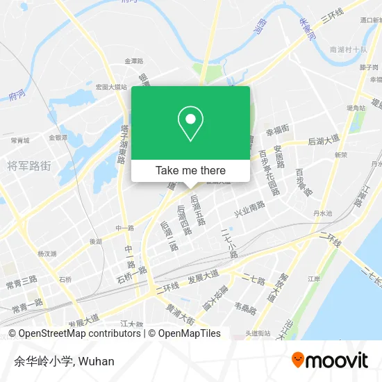 余华岭小学 map