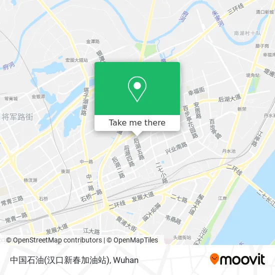 中国石油(汉口新春加油站) map