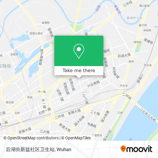 后湖街新益社区卫生站 map