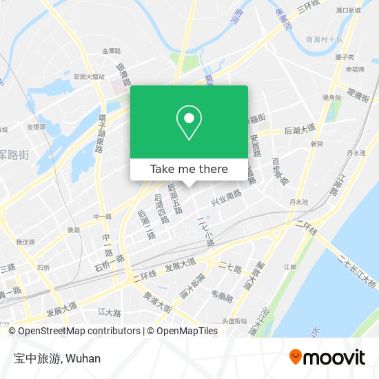 宝中旅游 map