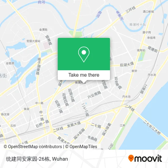 统建同安家园-26栋 map