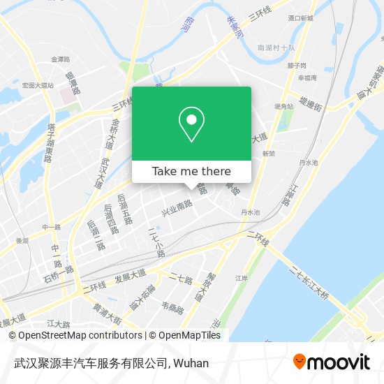 武汉聚源丰汽车服务有限公司 map