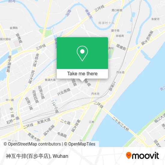 神互牛排(百步亭店) map