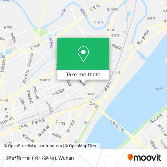 鹏记热干面(兴业路店) map