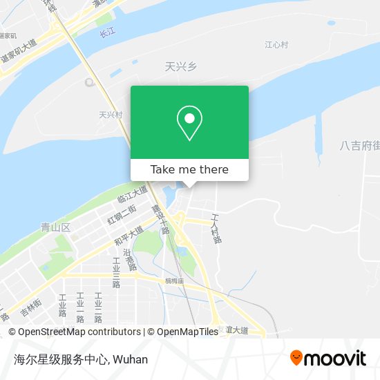 海尔星级服务中心 map