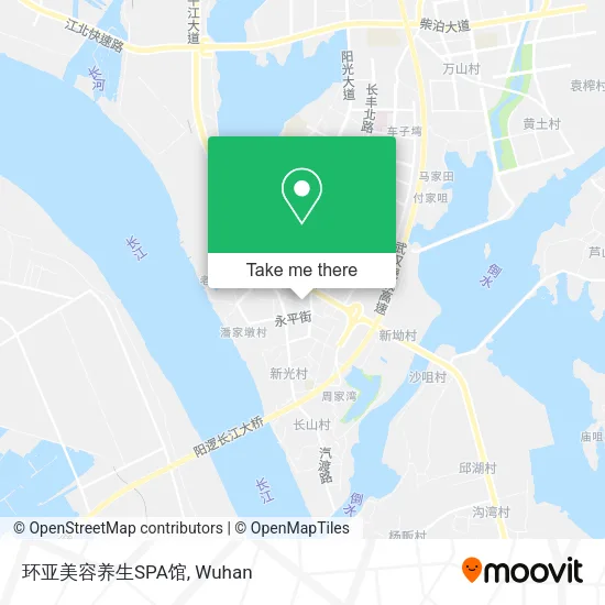 环亚美容养生SPA馆 map