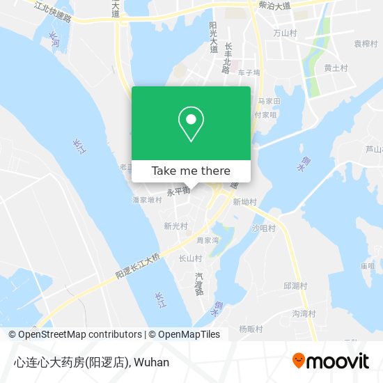 心连心大药房(阳逻店) map