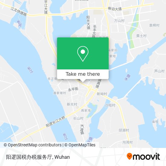 阳逻国税办税服务厅 map