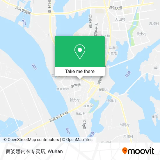茵姿娜内衣专卖店 map