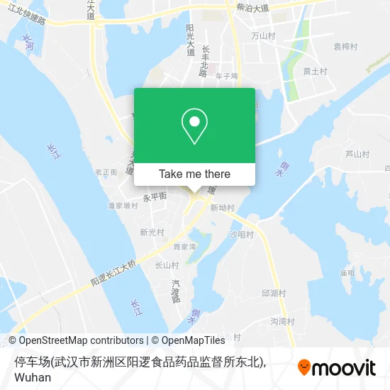 停车场(武汉市新洲区阳逻食品药品监督所东北) map