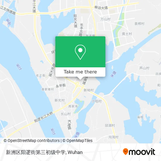 新洲区阳逻街第三初级中学 map