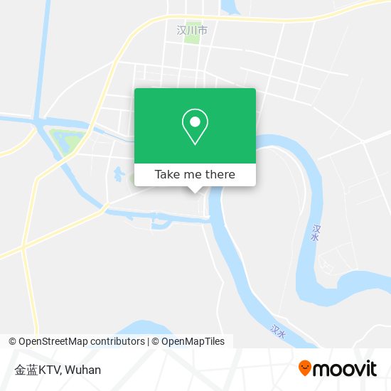 金蓝KTV map